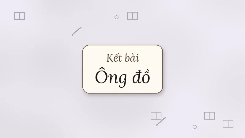 kết bài ông đồ
