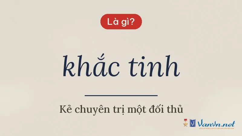 khắc tinh là gì