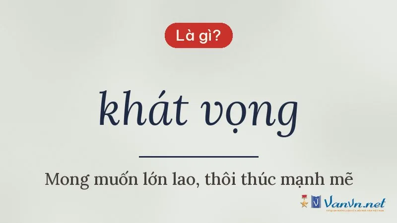 khát vọng là gì