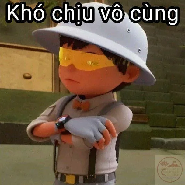 khó chịu vô cùng meme
