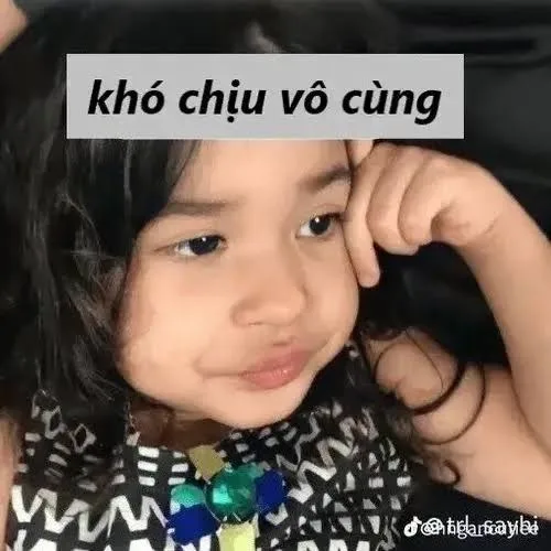 khó chịu vô cùng meme