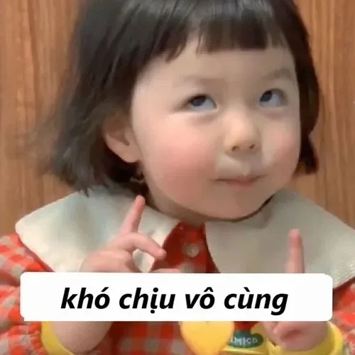 khó chịu vô cùng meme