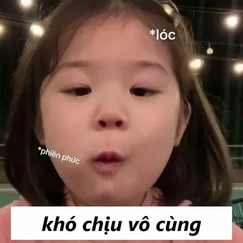 khó chịu vô cùng meme