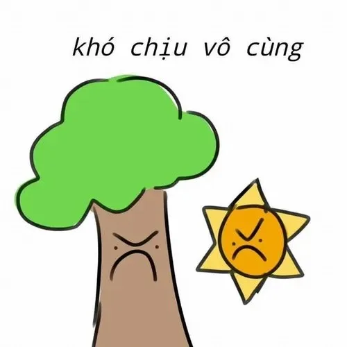 khó chịu vô cùng meme