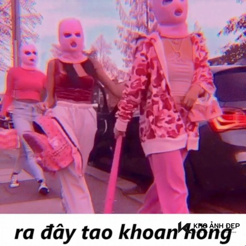 khoan hồng meme