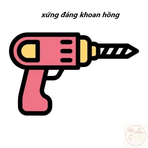 khoan hồng meme
