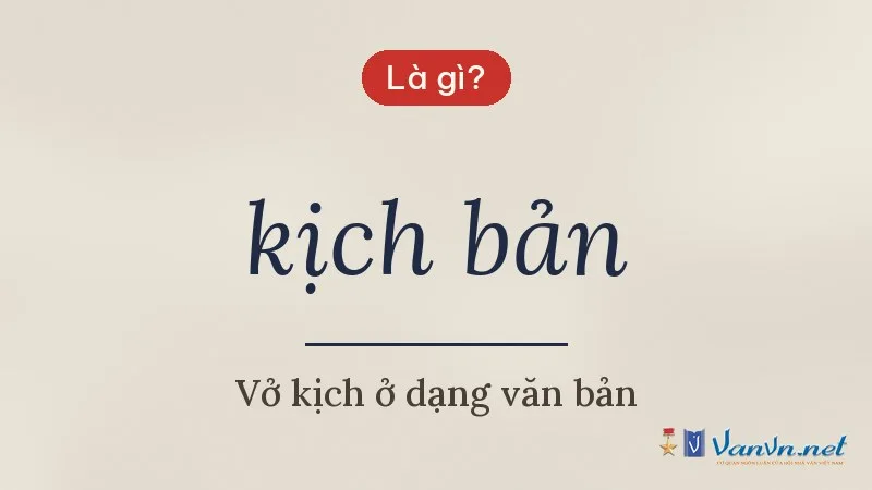 kịch bản là gì