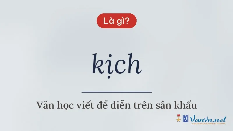 kịch là gì