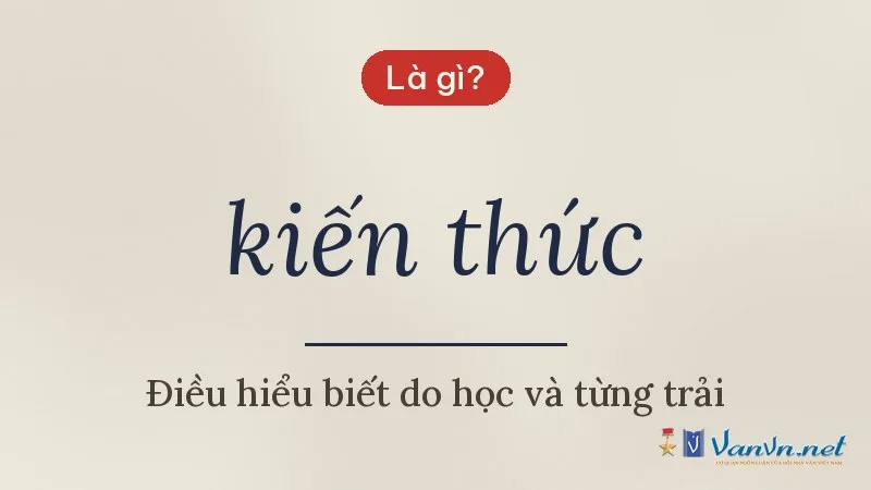 kiến thức là gì