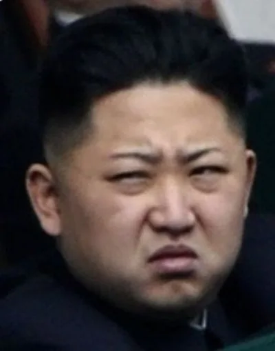 kim jong un meme face