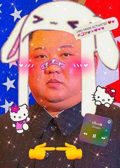 kim jong un meme face