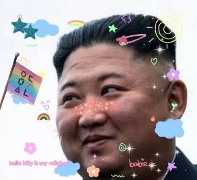 kim jong un meme face