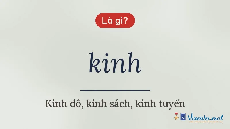 kinh là gì