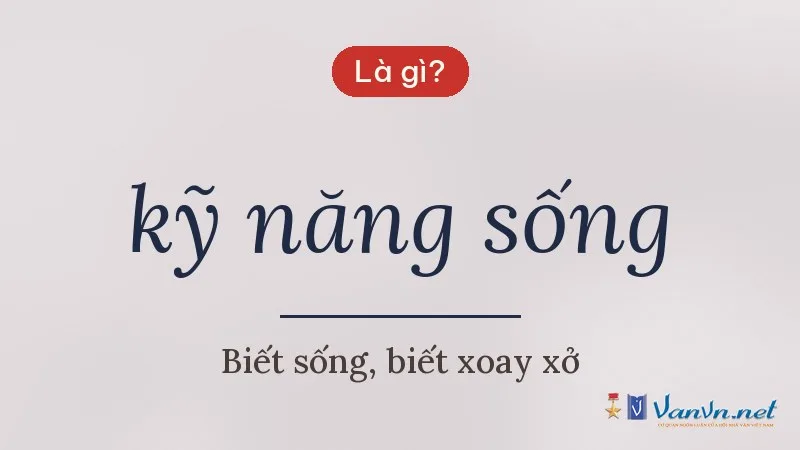 kỹ năng sống là gì
