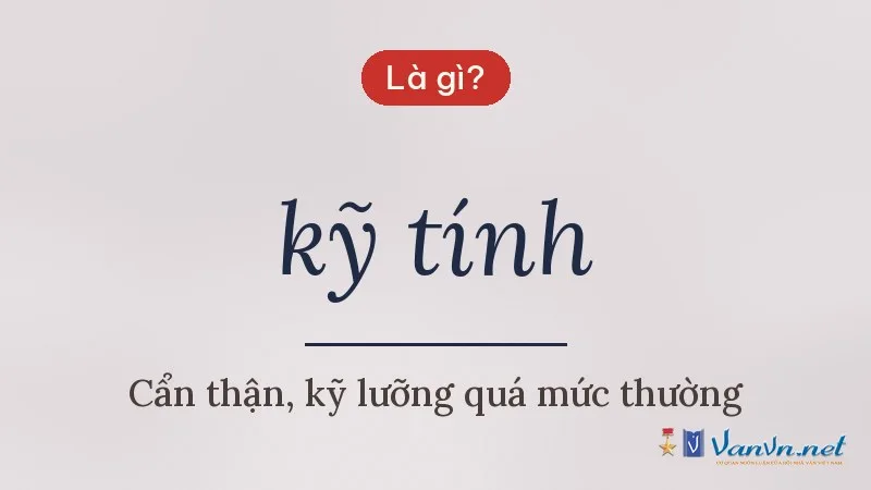 kỹ tính là gì