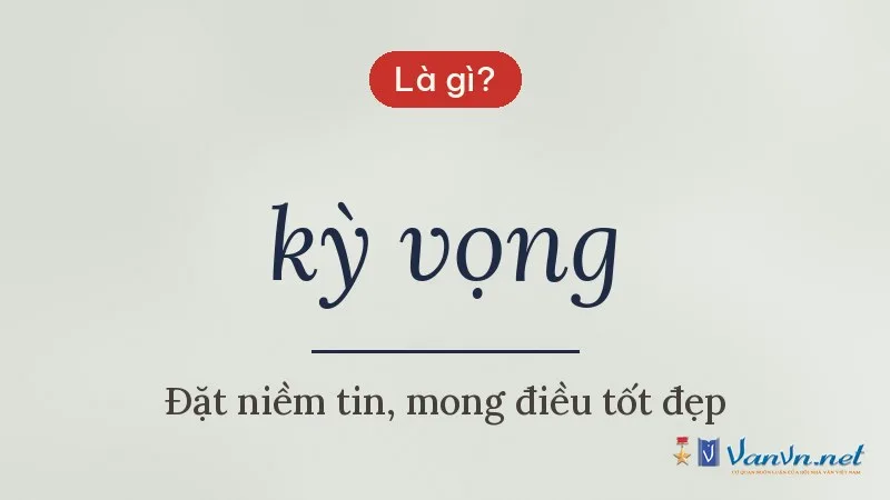 kỳ vọng là gì