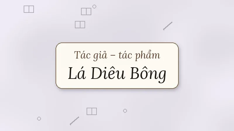 lá diêu bông hoàng cầm