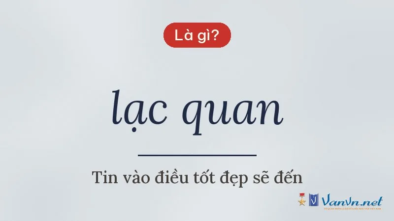 lạc quan là gì