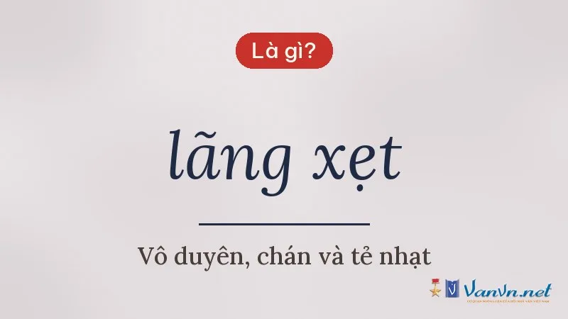lãng xẹt là gì