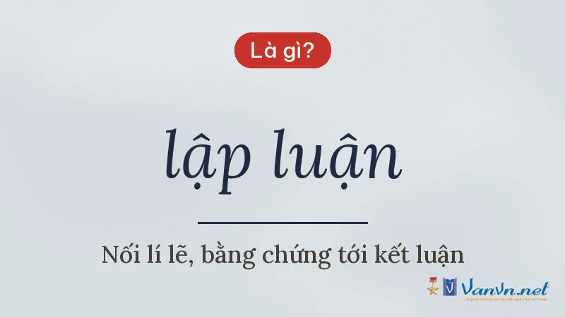 lập luận là gì