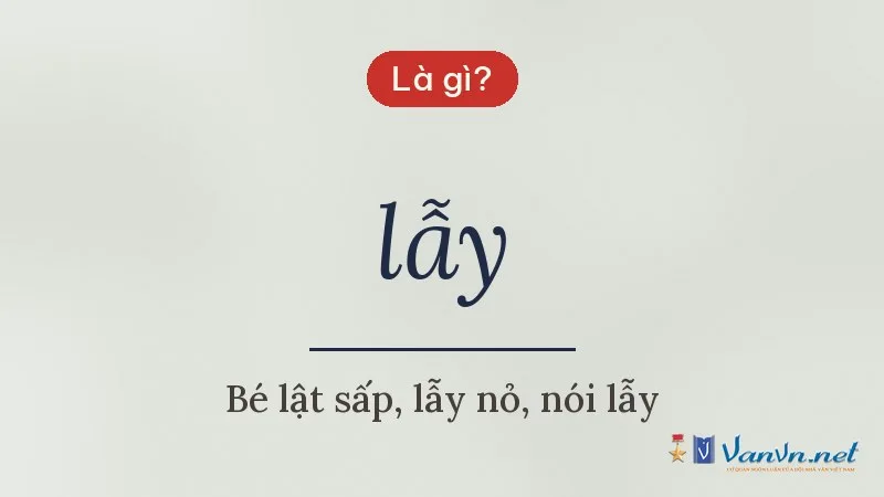 lẫy là gì
