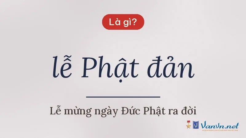 lễ Phật đản là gì