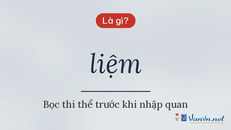 liệm là gì