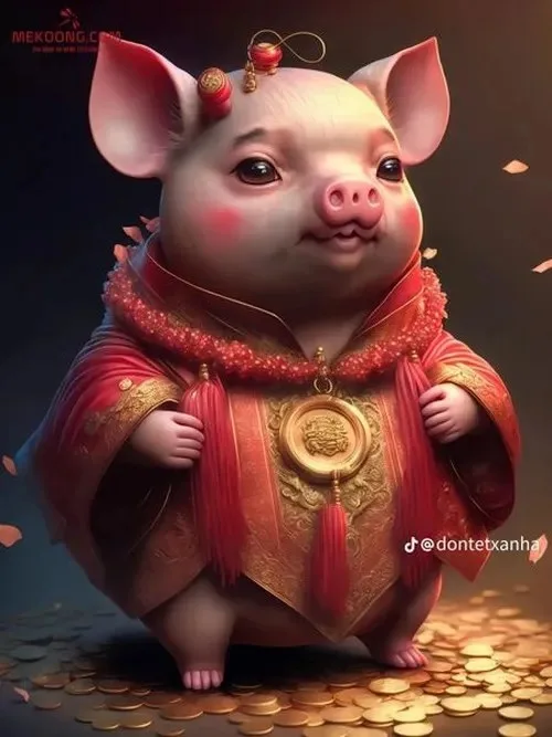 meme lợn cute