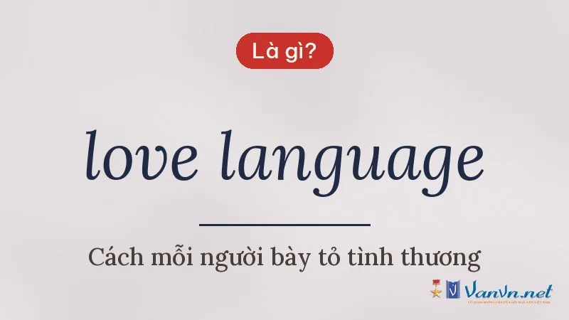 love language là gì