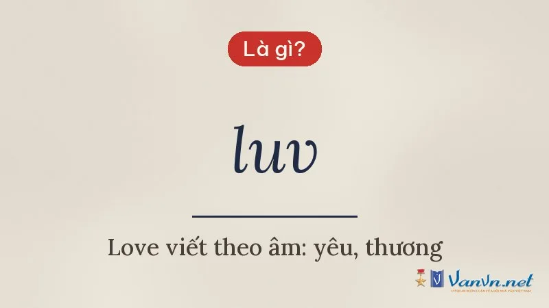 luv là gì