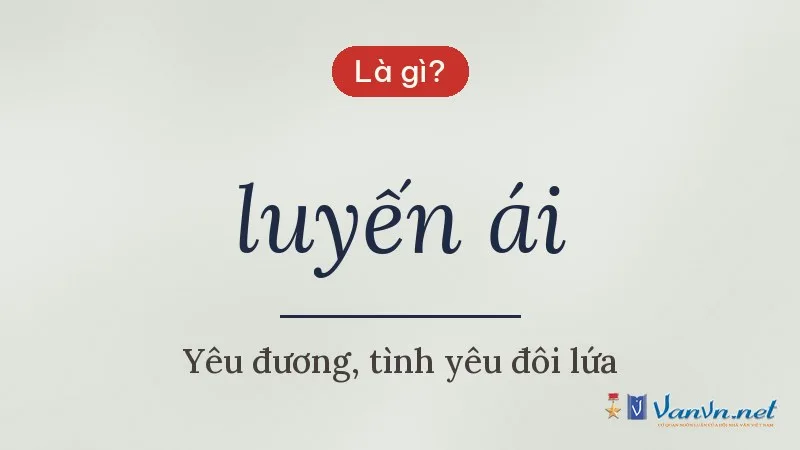luyến ái là gì