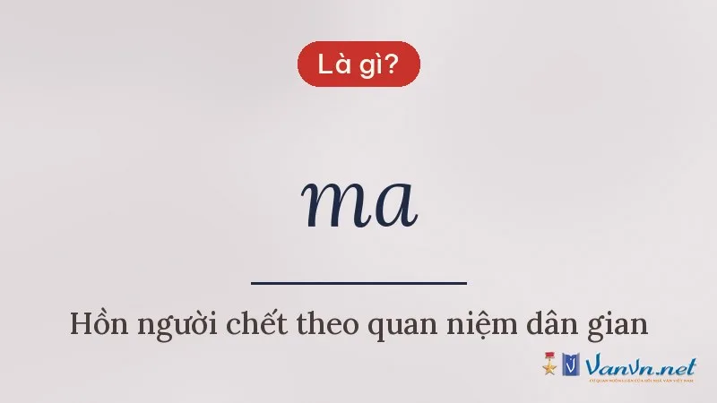 ma là gì