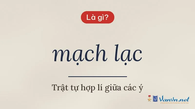 mạch lạc là gì