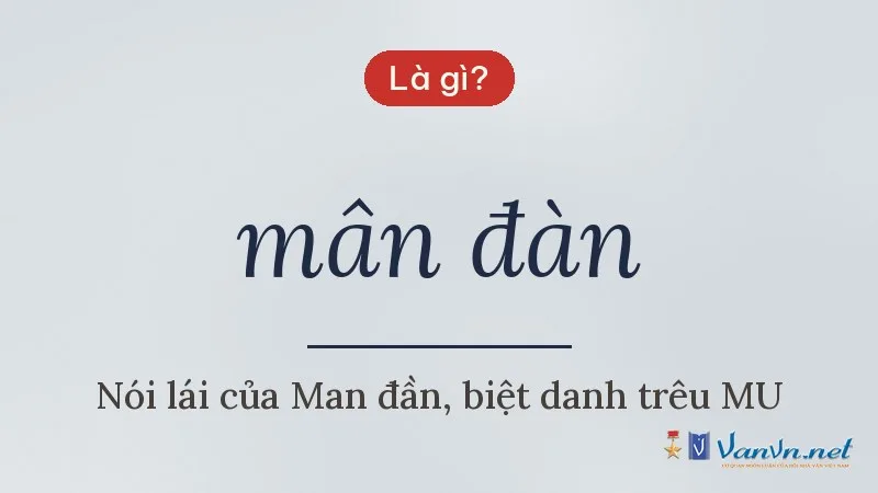 mân đàn là gì