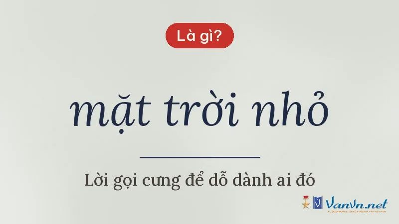 mặt trời nhỏ là gì