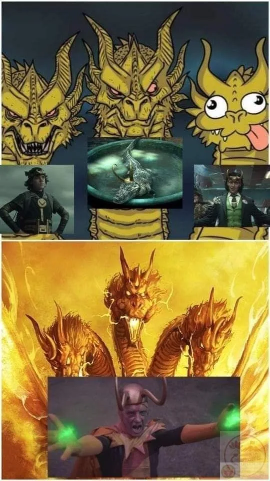 meme 3 con rồng
