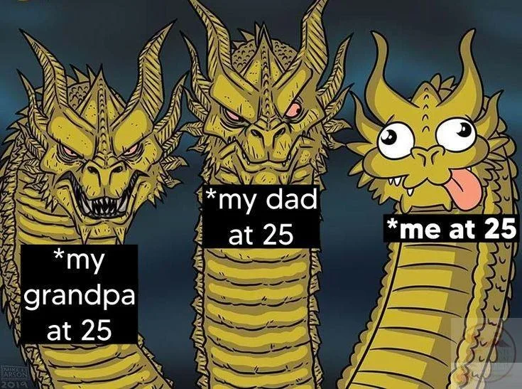 meme 3 con rồng