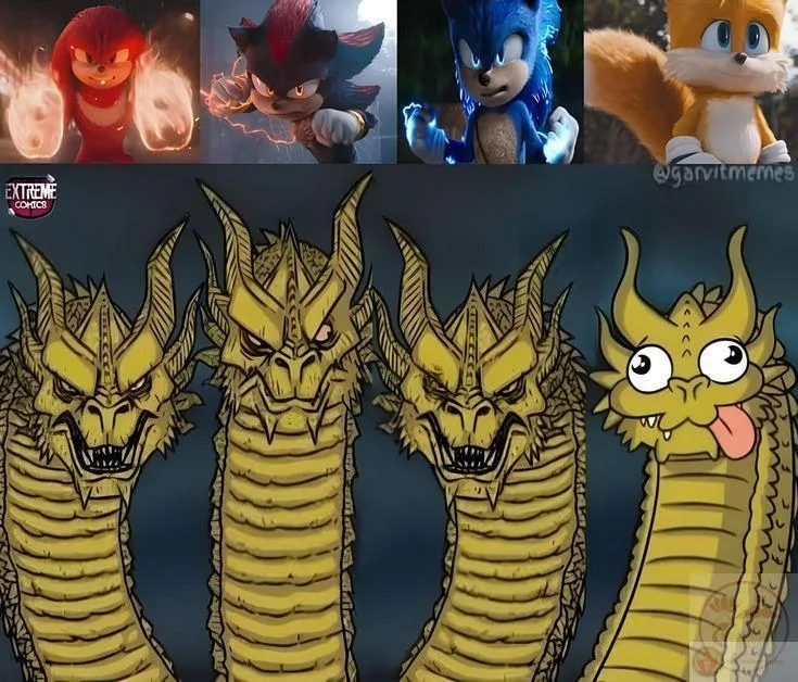 meme 3 con rồng