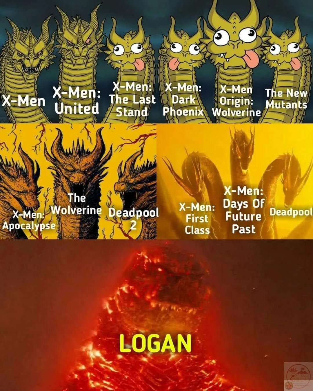 meme 3 con rồng