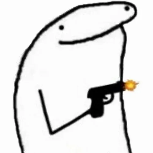 meme bắn súng cute