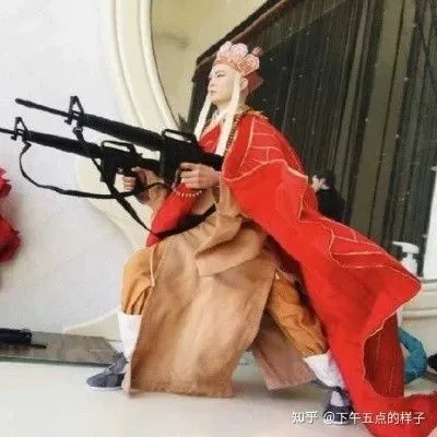 meme bắn súng