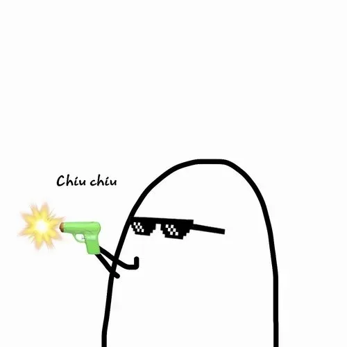 meme bắn súng nước