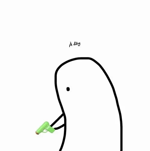meme bắn súng nước