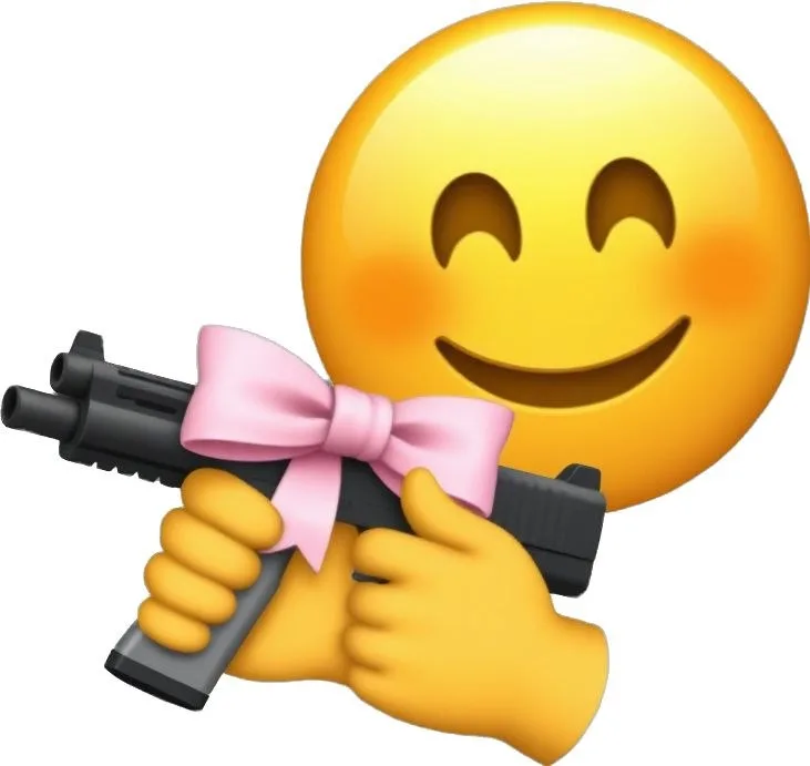 meme bắn súng cute