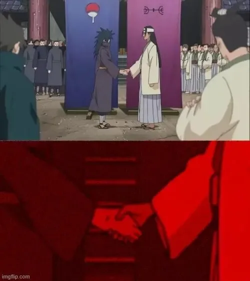 meme bắt tay tình nghĩa