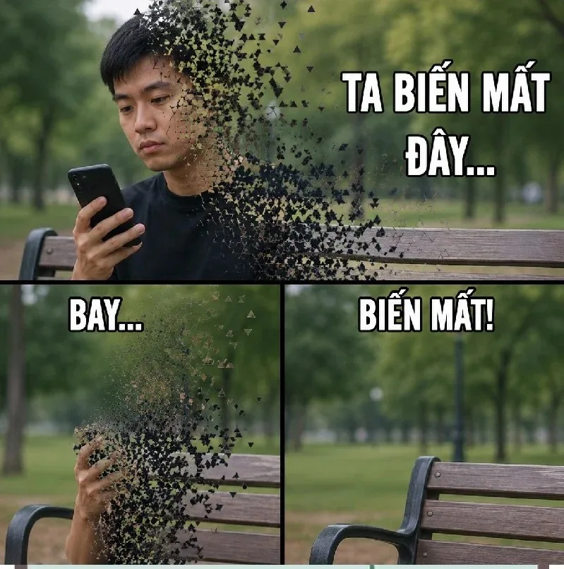 meme tan biến