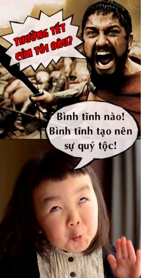 meme giữ bình tĩnh