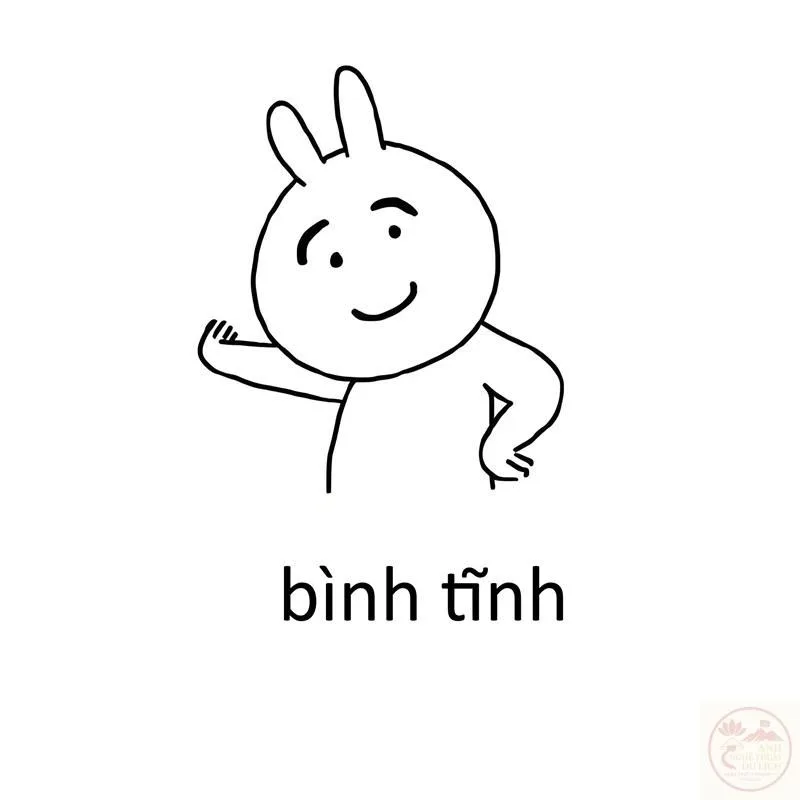 ảnh meme bình tĩnh