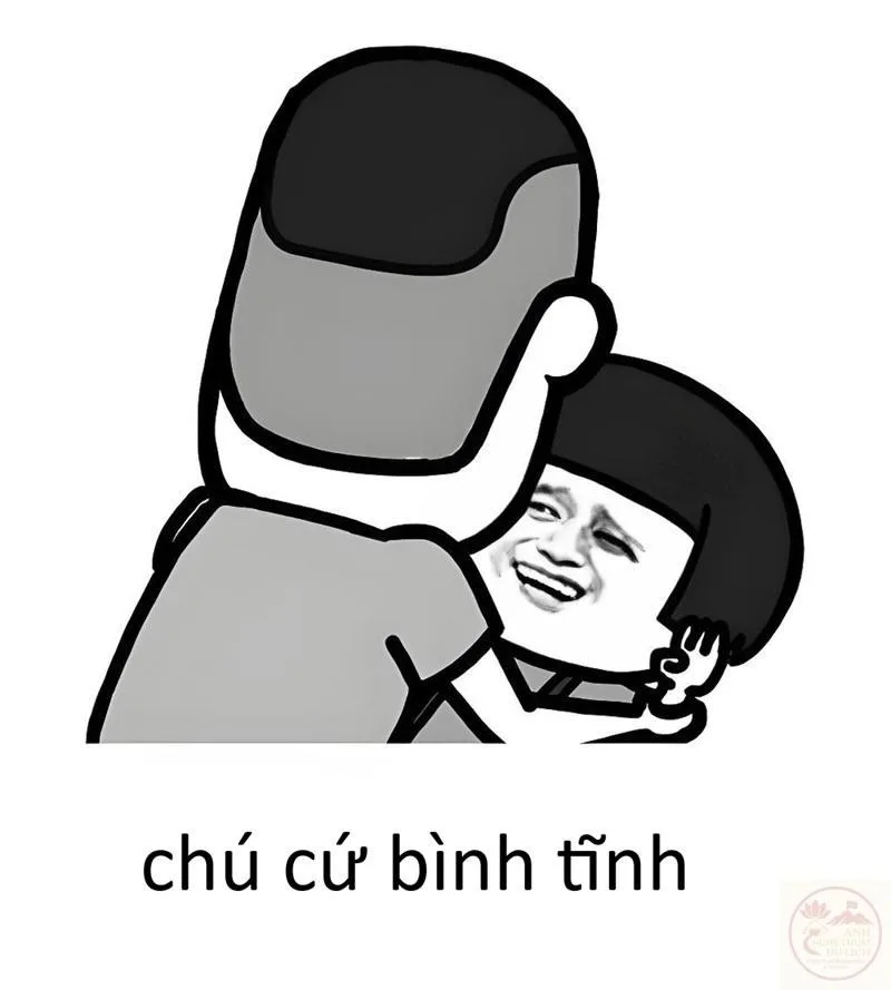 ảnh meme bình tĩnh