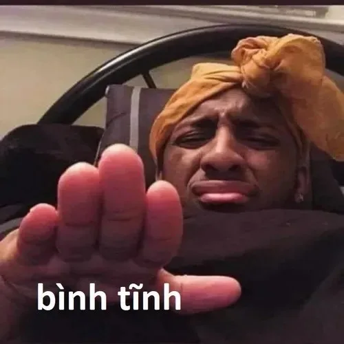 meme bình tĩnh